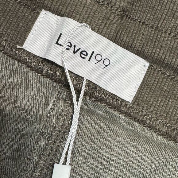Level 99 linen lyocell blend jogger pants green large elastic waist - Picture 6 of 8